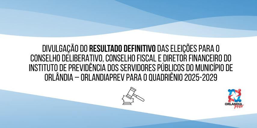 DIVULGAÇÃO DO RESULTADO DEFINITIVO DAS ELEIÇÕES